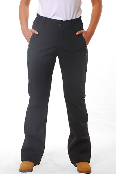 Pantal n softshell negro mujer Leandros.cl